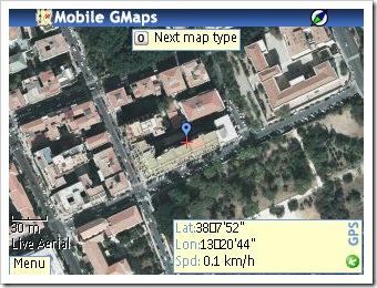 Mobile GMaps con una base da Live Maps